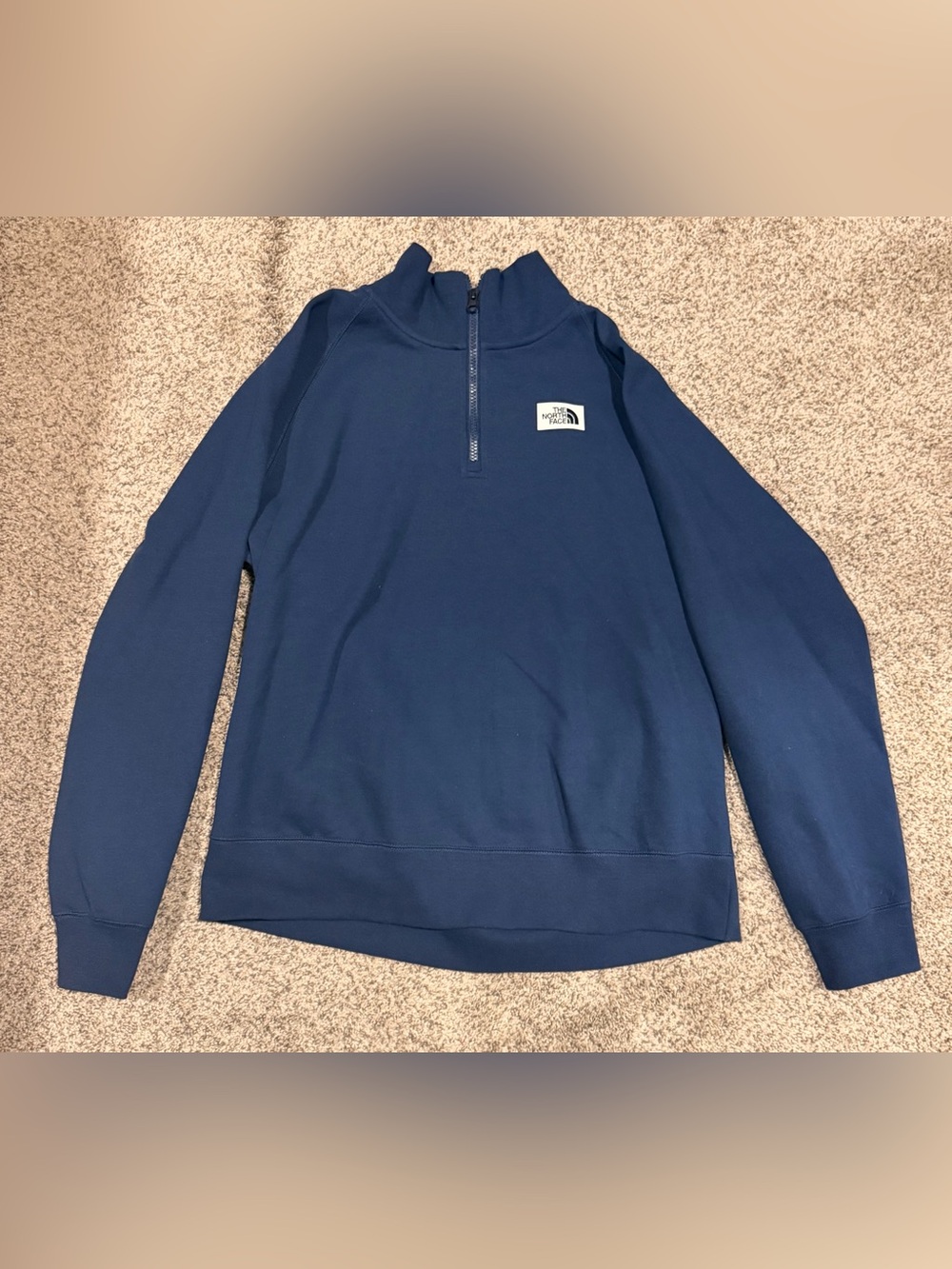 The North Face Navy Half-Zip Sweater